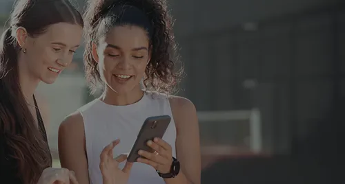 FitStack connect anywhere interface with community features